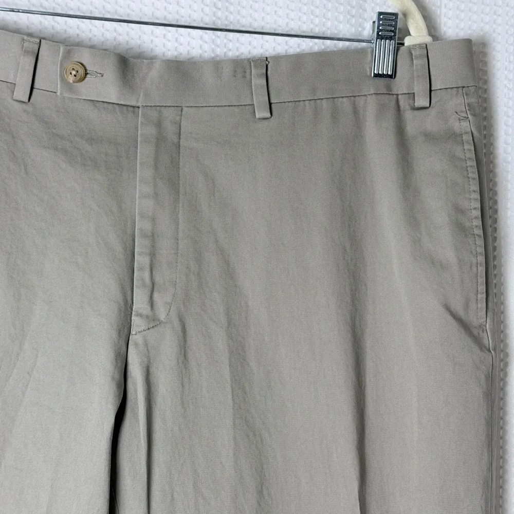 Lauren Ralph Lauren Chino Pants Men 38x30 Khaki Cotton Office Preppy Old Money
